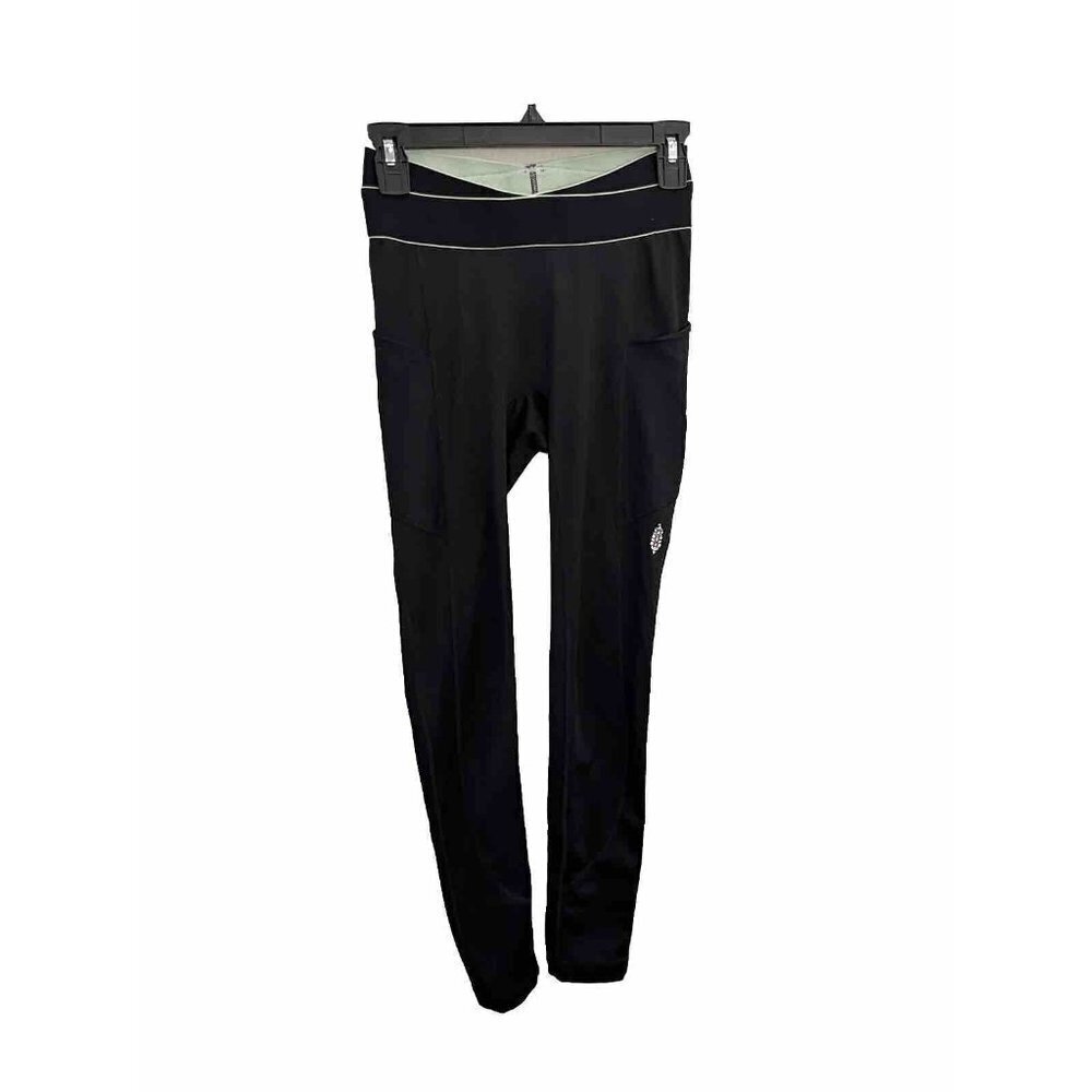 Free People Movement Full Length Leggings Side Pockets Women XS Elastic Waist